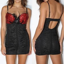 Mini Abito Lingerie Sexy Donna