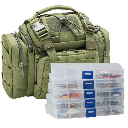 Fish fishing tackle bag - dr.fish,