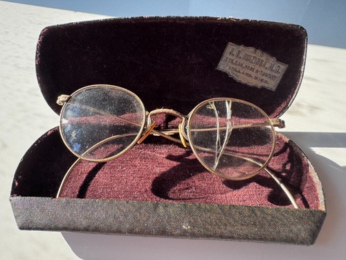 Occhiali antichi 12k oro - 12k,