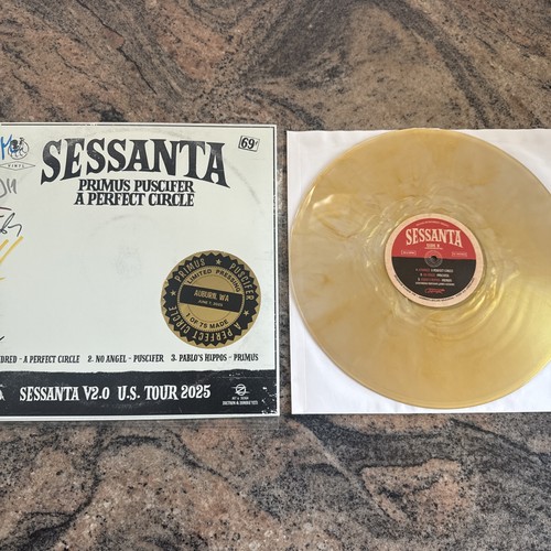 Sessanta eppp vinyl signed - sessanta,