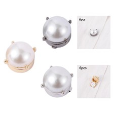 6 pezzi copri bottoni per