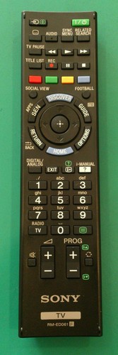 Telecomando sony ed061 - sony, rm-ed061