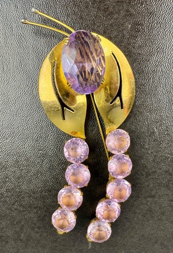 Grande spilla vintage tono - , oro