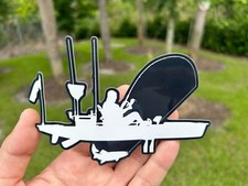 Adesivo pesca hobie kayak hobie proangler decalcomania pescatore professionista adesivo decalcomania regalo