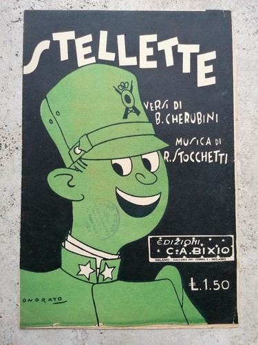 Antico spartito musicale - antico,