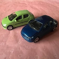 Majorette & Welly Peugeot 206