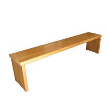Panca Da Pranzo Panca Da Cucina Massiccio Legno Ottica Faggio 190 Cm