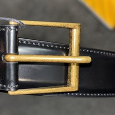 GUCCI CINTURA IN PELLE NERA