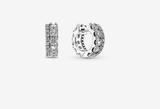 Pandora 290058c01 Orecchini Cerchi Luminosi Argento