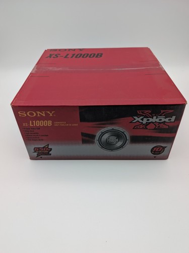 Nos sony xplod - xplod, xs-l1000b