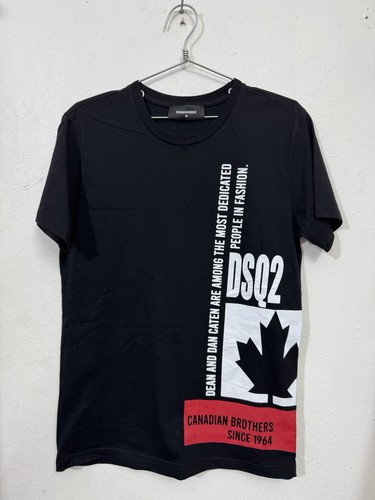 Dsquared2 shirt uomo nera - t-shirt,