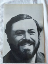 Programma Concerto di canto di Luciano PAVAROTTI, Teatro alla Scala 1983