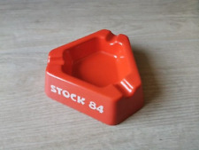 Posacenere vintage rosso/arancione Stock 84 RoyalStock Cherry Stock anni '70