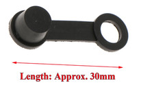 TAPPINi CAPPUCCIO GOMMINO PER VITE SPURGO PINZA FRENI SET 5 PEZZI