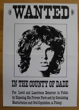 THE DOORS jim morrison affiche