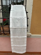 tenda cotone bianco cucina o bagno