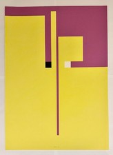 BRUNO MUNARI negativo-positivo  serigrafia Danese