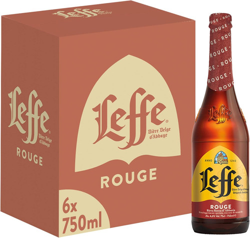 Leffe rouge birra - rouge,,