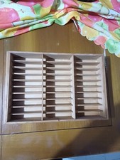 Lotto Cassette Musica+porta Cassette In Legno