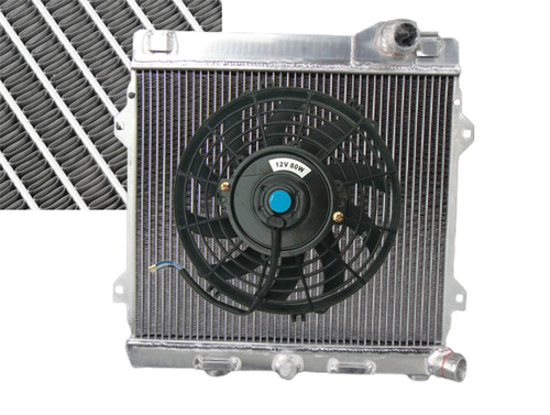 Aluminium radiateur fan pour - aluminium,