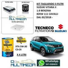 KIT TAGLIANDO 3 FILTRI E OLIO