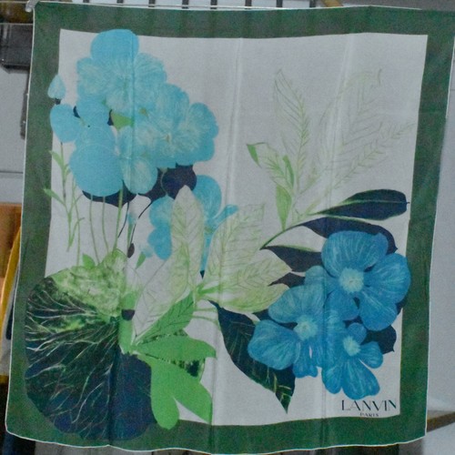 Foulard soie lanvin - en,