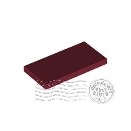 Lego 87079 piatto - 2x4, rosso