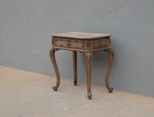 Tavolino intagliato console in