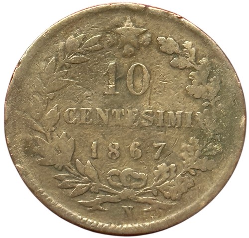 Centesimi 1867 napoli - 10,