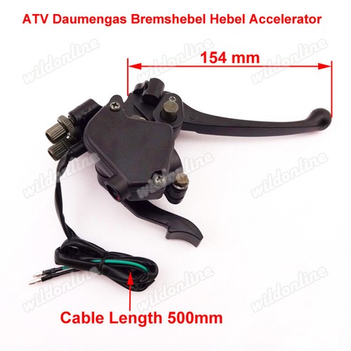 Atv pollice gas leva freno - gas,