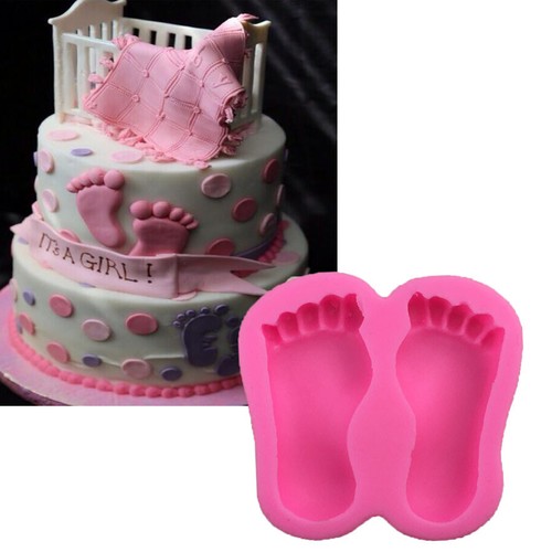Stampo silicone piedi bambino