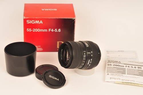 Sigma 200 mm - 55-200, obiettivo