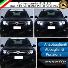 CONVERSIONE FARI FULL LED PER DACIA DUSTER MK1 LED BIANCO CANBUS H7 12000lm