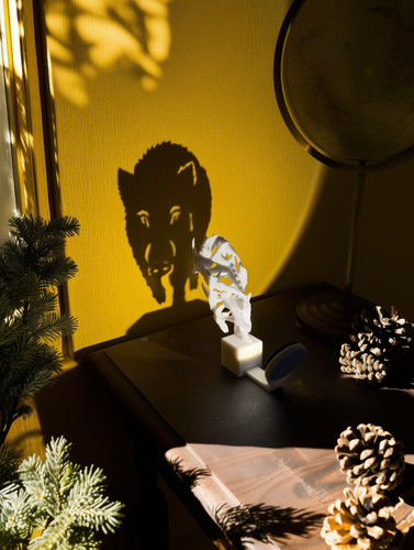 Lampada ombra cinghiale - lampada,