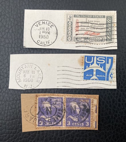 Lot timbres anciens des - 4,