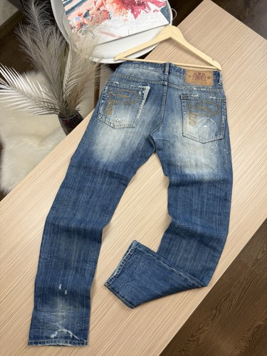 Jeans uomo dsquared2 vernice - jeans,