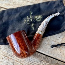 Pipa Mastro De Paja Gladiatore Crixus #2 Briar Italia stelo acrilico - nuova