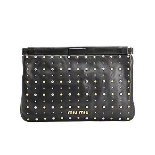 Borsa pochette miu pelle - borsa,