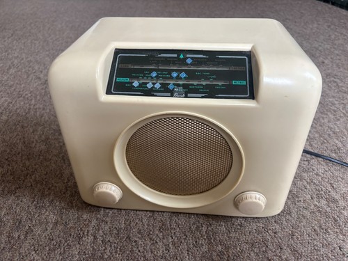 Bush dac90a cream bakelite - cream,