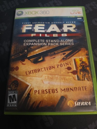 Fear files per xbox 360 - files,