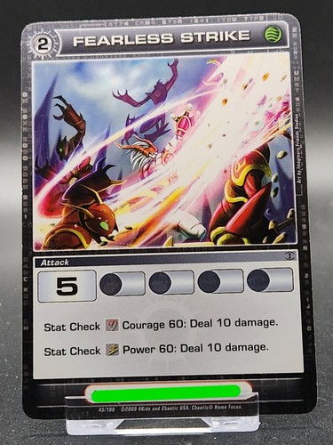 Chaotic card fearless strike - card, :