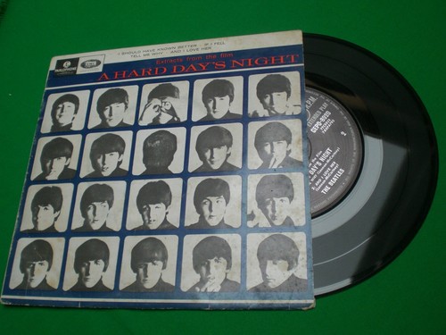 Beatles hard days night 45 - a,