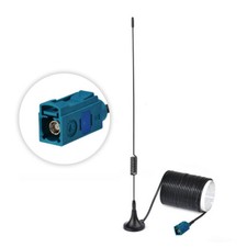 Antenna base magnetica 5dBi DVB-T2 ATSC TV Fakra Z per auto DVD stereo unità principale