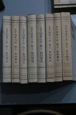 TEODORO MOMMSEN l'IMPERO DI ROMA 3 VOLUMI 1936 + STORIA DI ROMA 8v. 1936