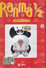 RANMA 1/2 VOL. 2 EP 5-8 DVD Anime Rumiko Takahashi Ottimo con Booklet M10487