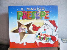 COLLEZIONISMO GADGET KINDER ITALIA PRESEPE 2000 COMPLETO incompl. PREZZO AFFARE!