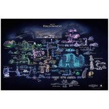 Poster Gioco Mappa del Mondo