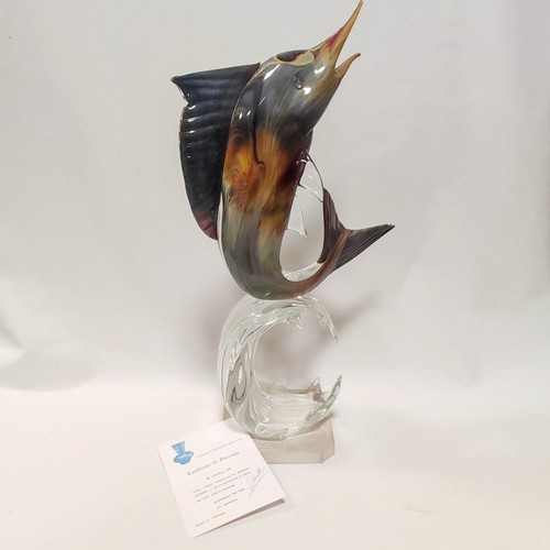 Scultura vetro murano pesce - scultura,
