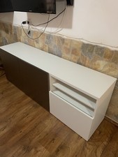 mobile porta tv bianco 180X40X64