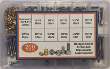 Kit 100 Viti M3 6-30mm Testa